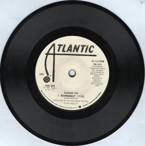 Classic YES ROUNDABOUT / I'VE SEEN ALL GOOD PEOPLE- ATLANTIC  45 - Bild 1 von 4