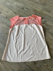 Tolles Oberteil Bluse MEXX aprikot orange Größe 38 - Bild 1 von 4