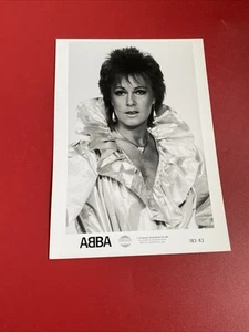 ABBA Photo Anni-Frid Frida 1982 Original 7" X 5" Polar Music Press Promo ~ - Imagen 1 de 3