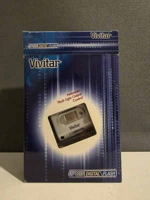 Vivitar DF120 Mount Digital Flash Camera Vintage 2003 - Image 1 of 4