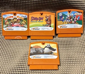 4 VTech VSmile Learning Video Games - Picture 1 of 2