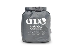 NEW! ENO Sub6 SubLink Ultralight Shelter Hammock System Color Grey/Lichen - Picture 1 of 7