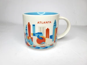 Starbucks Atlanta Coffee Mug You Are Here Collection 14 oz Cup 2015 Collectors - Bild 1 von 5