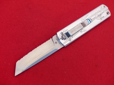 Cuchillo plegable Cold Steel Japan RARO Tanto Triple Acción 24TAT como nuevo en caja rollo Foto 1 de 4