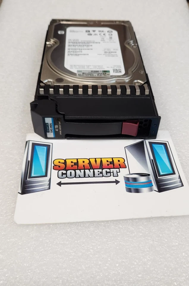K2Q82A - HP MSA 4TB 12G SAS 7.2K 3.5 HDD- 801557-001 - Image 1 of 1