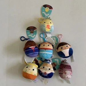 Stranger Things Squishmallows Plush 4” Lot of 7 Netflix Brand New With Tags - Picture 1 of 13