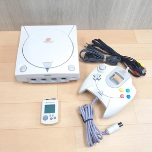 Sega Dreamcast HKT-3000 console with memory Japanese * US TARIFF PAID D105 - Picture 1 of 13