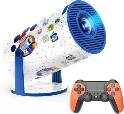 Kids Toys Projector with 275+ Games & Built-in TV – Mini Portable Projector - Image 1 of 4