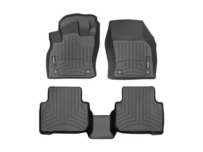 WeatherTech FloorLiner for 2019-2025 Audi Q3 - 1st & 2nd Row, Black Foto 1 de 4