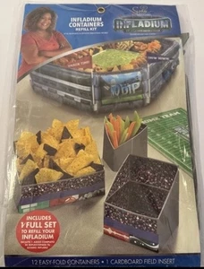 Sunny Anderson Infladium Estadio Fiesta Inflable Kit Contenedores RECARGA Sellado - Imagen 1 de 9
