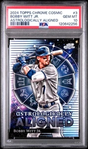 Bobby Witt Jr. 2024 Topps Cromo Cósmico Alineado Astrológicamente #3 PSA 10 - Imagen 1 de 2