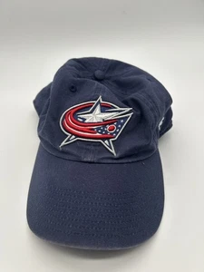 Fanatics Columbus Mütze blau Jacken marineblau verstellbar NHL bestickt Cap - Bild 1 von 7