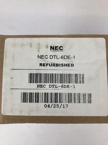 NEC DTL-6DE-1 BK TEL DT300 Phone DLE(6D)Z-(BK) Black Refurbished - Free Shipping - Picture 1 of 2