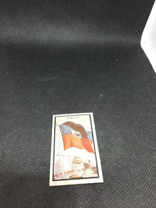 1963 Topps Flags of the World Midgee card # 35 HAITI 