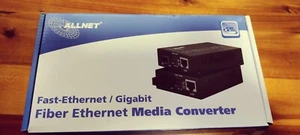 Allnet ALL-MC104G-SFP1 Fiber Ethernet Media Converter - Bild 1 von 6