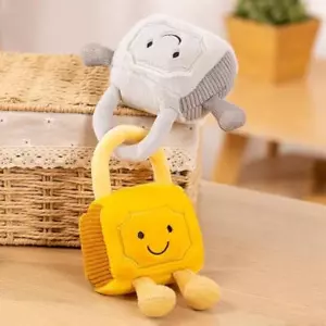 Cerradura de Almohada Felpa Moderna Hogar Decorativa Pequeña Multicolor Terciopelo Sólido Suave - Imagen 1 de 20