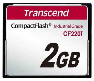 Transcend 2GB Industrial CF220I 220X Ultra CompactFlash (SLC) TS2GCF220I - Picture 1 of 1