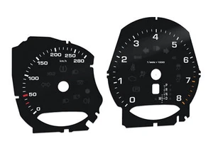 For Porsche Macan, Cayman, Boxster- Speedometer gauges from MPH to km/h Gauges - Picture 1 of 11