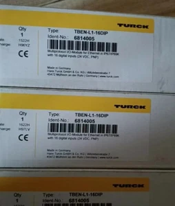 TURCK TBEN-L1-16DIP Module New IN BOX Fast Shipping via DHL/FedEX - Picture 1 of 3