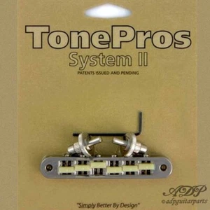Nickel TonePros Nashville Tune-O-Matic G-Formula 66' Bridge - Picture 1 of 3