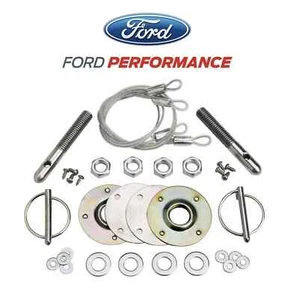 1979-2004 Genuine Ford Racing FRPP Mustang Hood Latch & Pin Kit M-16700-A - Foto 1 di 1