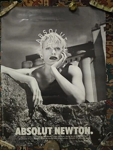 HELMUT NEWTON ORIGINAL POSTER. 31 x 21.5 INCHES. - Picture 1 of 4