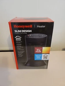 Honeywell Heater Slim Compact Ceramic Design Oscilltes 2 Heat Settings HCE309B - Picture 1 of 2