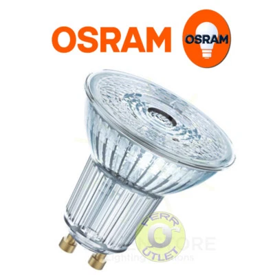 LAMPADINA LED PARATHOM DIMMABLE PAR16 GU10 8W LUCE CALDA 827 3000K  OSRAM - Immagine 1 di 2