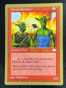 Orcish Settlers Seattle 1998 World Championship MTG Gold Border - Picture 1 of 4