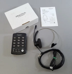 NOWY Oryginalny zestaw słuchawkowy Plantronics Practica 79981-11 T110 Telefon - Zdjęcie 1 z 5