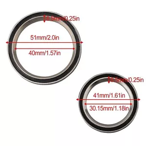 For Trek Madone Domane Emonda Bike Headset Bearings Smooth assured - Picture 1 of 15