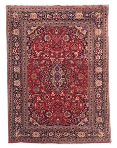 Amazing Hand Knotted Vintage Qashoun Wool Area Rug 6 x 4 Ft (1799 Ger-4) - Picture 1 of 9