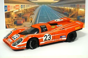 Porsche 917L #23 Le Mans Winner 1970 1:18 Scale Universal Hobbies Eagles Race - Picture 1 of 21