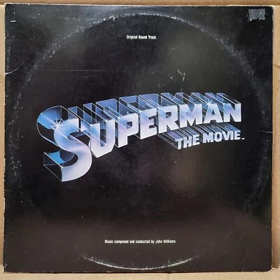 Superman The Movie Original Soundtrack Vinyl 2LP 1979 John Williams Used/VG+ - Image 1 of 4
