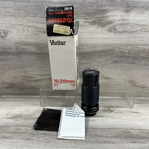 Vivitar 70 - 210mm F4.5 Macro Zoom Lens w/ Box Manual - Picture 1 of 7