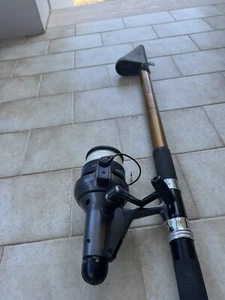 CANNA DA PESCA IN CARBONIO CON MULINELLO 525 BROWNING SPITFIRE 45 CON CUSTODIA - Foto 1 di 12
