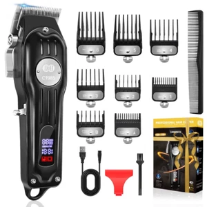 CIICII Professional Hair Clippers for Men, Cordless Hair Trimmer for Men Barber - Picture 1 of 8