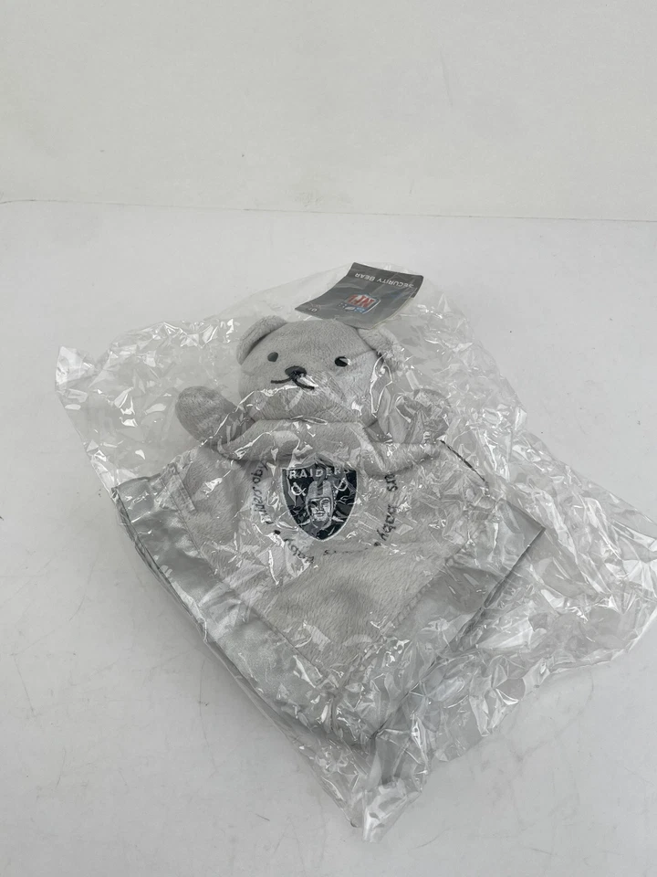 Masterpieces NFL Raiders Baby Fanatic Security Bear Gray