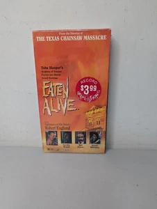 NEW Tobe Hooper’s Eaten Alive (VHS, 1995) Robert Englund FREE SHIPPING SEALED - Foto 1 di 4