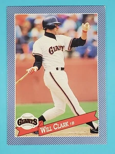 1993 Hostess Will Clark San Francisco Giants #17 ⚾ - Picture 1 of 4