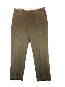 Polo Ralph Lauren Prospect Herren 38x32 Vintage olivbraun Twill gerades Bein Hose - Bild 1 von 12
