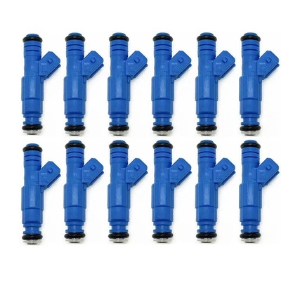 Set of 12 Fuel Injectors Upgrade for 0280155885 BMW 750iL 850i 850CSi V12  - Image 1 of 4