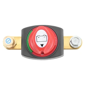 Car RV Boat Battery Disconnect Switch Top Post to Side Post Battery Switch 275A - Foto 1 di 6
