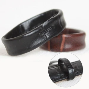 Cinturino per orologio in pelle 14-26 mm supporto custode cerchio anello fibbia di fissaggio - Foto 1 di 14