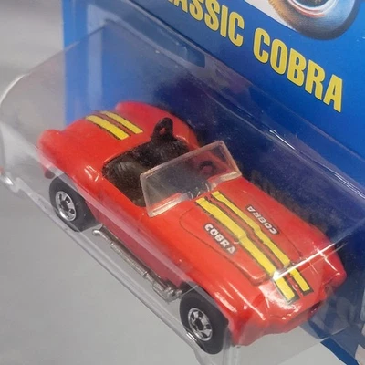 Hot Wheels Classic Cobra #31 2535 1991 parte móvil rojo nuevo diecast vintage  Foto 1 de 4
