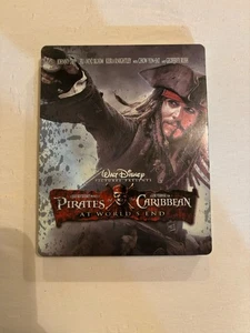 Pirates of the Caribbean: At World's End (Blu-ray, 2009) Steelbook RARE OOP MINT - Picture 1 of 7