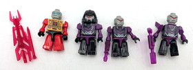 Lot of 4 SDCC Triple Changers Kre-O LEGO Minifigure-type Kreon