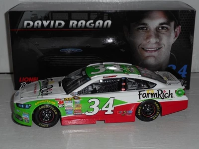 David Ragan #34 Farm Rich 2014 Ford Fusion  1:24 Scale Race Car - Image 1 of 4