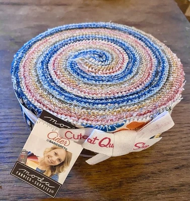 RARE OOP Cider By Basic Grey, 1 honeybun, Moda Fabrics - Image 1 of 3