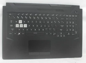 90NR05Y4-R31US0 -ASUS FX706HE-2A TASTATURMODUL/AS 1-ZONE RGB TP "GRADE A" - Bild 1 von 1